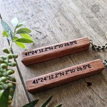 Load image into Gallery viewer, Wood Keychain, Wooden keyring ,Engraved Keychain, (Copy) Rokkigifts
